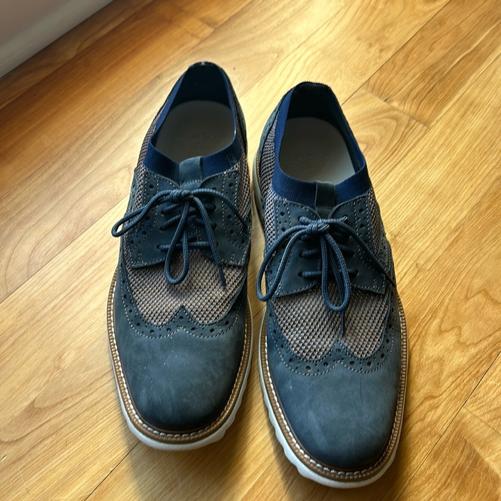 Dockers Smart Series Wing-Tip Oxfords